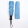 Automatic "plain" umbrella, eondon, 3 additions, 8 knitting needles, r = 47 cm, blue color