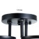 Iris chandelier 3he27 40w Black 42x42x23 cm Bayerlux