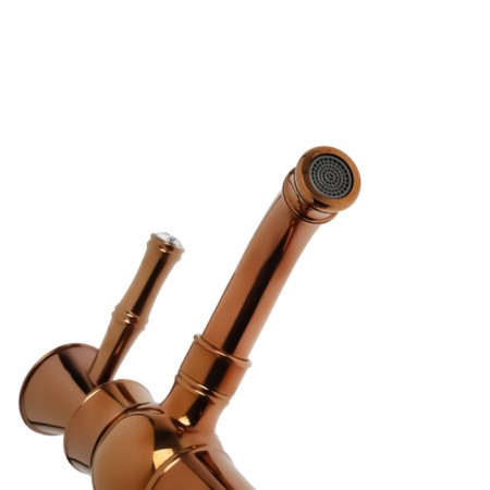 Zein Z3788 sink mixer, designer, single -leaf, 35 mm cartridge, copper color-9