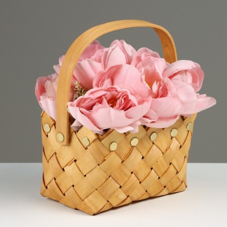 Wicker basket, 17 x 13 x 11/23 cm, sequoia-1