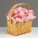 Wicker basket, 17 x 13 x 11/23 cm, sequoia