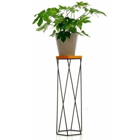 66-412 Standing for flowers 66-412 with wood 24x24x73 cm