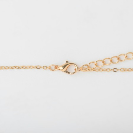 Pens "Ballerina" Fouet, white color in gold, 40 cm-3