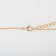 Pens "Ballerina" Fouet, white color in gold, 40 cm