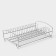 Dishes for dishes with a pallet 39 × 25 × 12 cm, color chromium