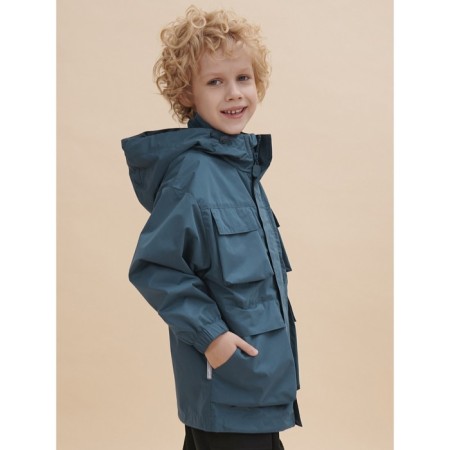 Vetrovka for boys, height 98 cm, sea wave color-7