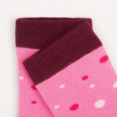 Noski children's terry, pink color, size 14-16-1
