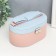 Casket to the leatherette for jewelry "Bant" Persian-blue 12x13.5x20.5 cm