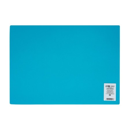 Laying on the table plastic A3, 460 x 330 mm, 500 μm, transparent, turquoise (suitable for the office)-5