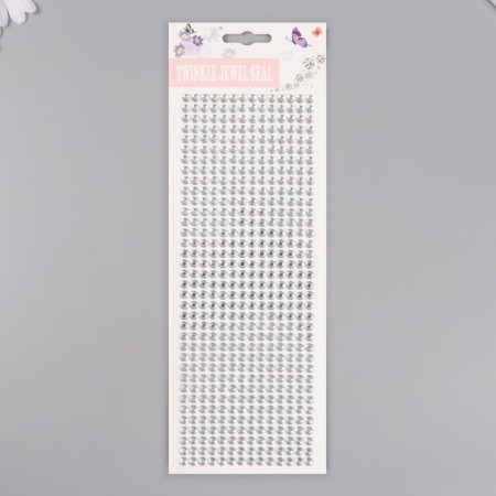 Semi -busines self -adhesive d 6 mm, silver-3