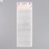 Semi -busines self -adhesive d 6 mm, silver
