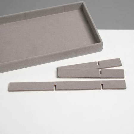 Steam for decorating 6 cells, phlock, 21 × 12.3 × 2.5 cm, color gray color-4