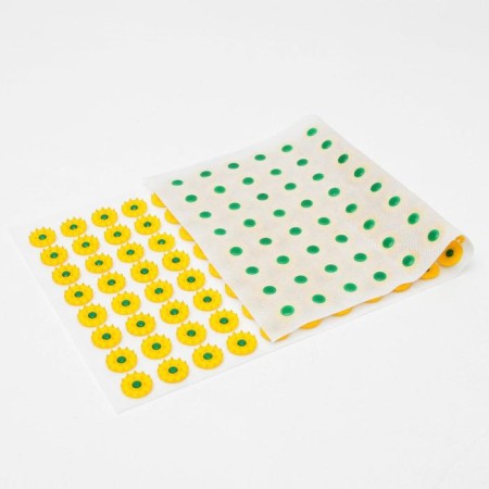 Kuznetsova applicator, 144 spines, spanbond, 26 x 56 cm, yellow.-3