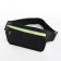 Lightning waist bag, reflective elements, black color