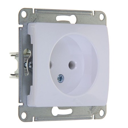 SEG SE GLOSSA, 16 A, 250 V, built -in, without salary, IP20, white, GSL000141