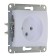 SEG SE GLOSSA, 16 A, 250 V, built -in, without salary, IP20, white, GSL000141