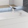 Walked shells Uperwood Lotus 80 cm, rectangular, white matte