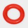 Toy "Ring" small, 9 cm, rubber, red