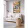 Decorative panel with photo printing of "Happy New Year", vertical, size 150x200 cm