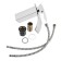 Zein Z3747 sink mixer, single -legged, flat pouring 10 cm high, chromium