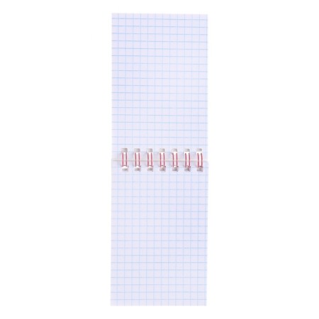 Notepad A7, 40 sheets in a cage on the crest "Auto", cover covered paper, mix-2
