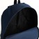 Youth backpack with lightning, external pocket, blue color