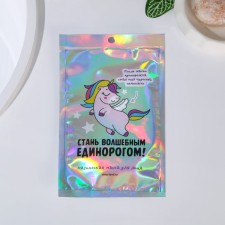 Facial mask “Become a magical unicorn!”, Beauty Fox