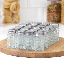 A set of glass beds of the shade 