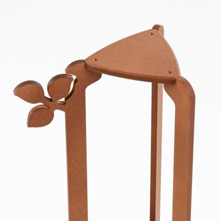 Stage-column for flowers Double-tier "Flora" 49x27x25cm, walnut-1