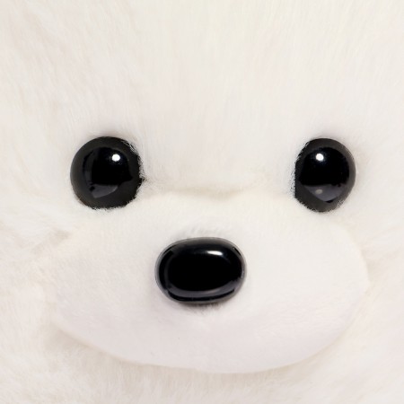 Soft toy "dog bishop", white color, 23 cm-4