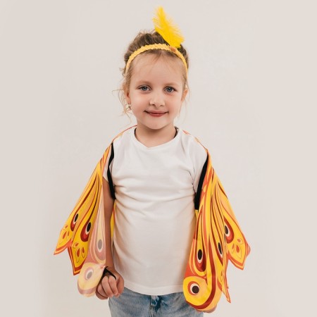 Carnival set "Fairytale Firebird" cape, bandage-6
