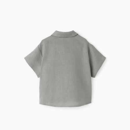 Board for the boy KAFTAN LINEN, p. 34 (122-128), gray-7