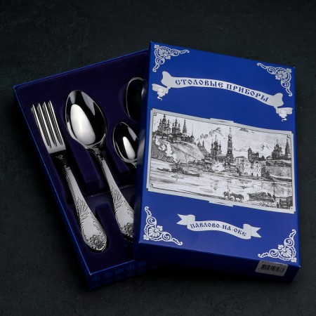 Set of cutlery "Imperial", 18 items, cardboard box-5