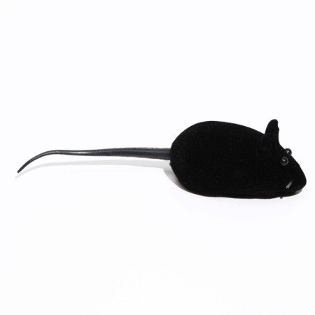 Velvet mouse, 6 cm, black-1