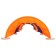 Tunnel for climbing, length 3.5 m, h = 40 cm, blue/orange color