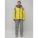 Ski suit female, size 58, yellow color