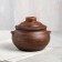 A baking pot with a lid "Loli", smooth, red clay, 0.6 l