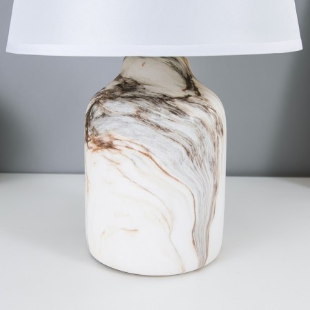 Table lamp 38040/1 E14 40W white 20x20x34 cm Risalux-3