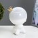 Night Projector "Dog" LED 2W USB white 11x11x19 cm Risalux