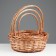 A set of wicker baskets (willow), 39x14/40 cm, 30x12/35 cm, 25x10/30 cm, 3 pcs., Light brown