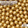 Confectionery decor "The best day", 7 mm, gold, 20 g