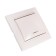 Smartbuy switch Venus, 10 A, 1 key, with an indicator, white