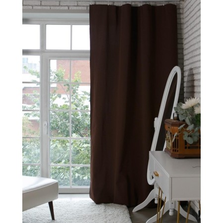 Curtain curtain "Ethel" 130x280 cm English style chocolate, 100% p/e-2