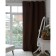 Curtain curtain "Ethel" 130x280 cm English style chocolate, 100% p/e