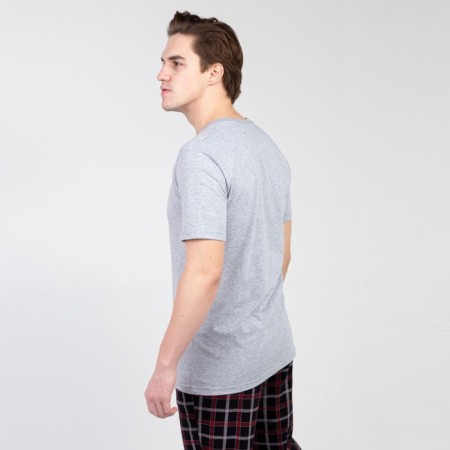 T -shirt male, gray color, size 56-4