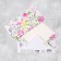 Money envelope "Flower composition", textured paper of the VHI, 16.5 × 8 cm