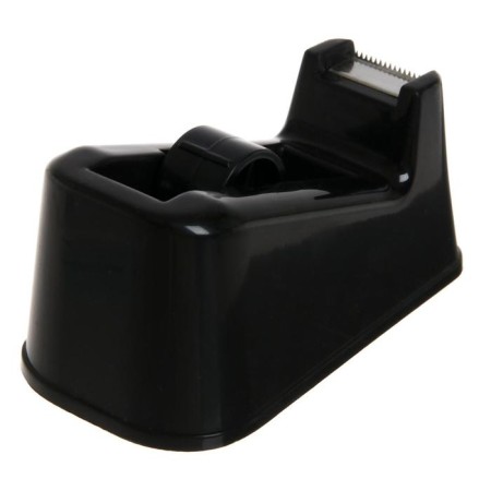 The dispenser for adhesive tape is desktop, weighted, medium, mix-2