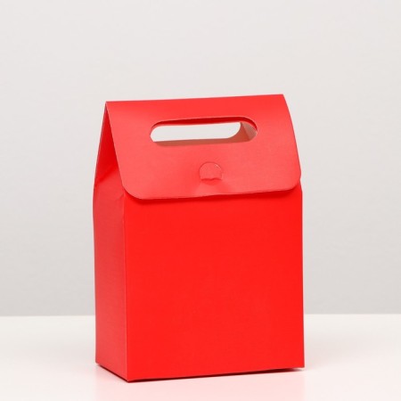 Box package with a pen, red, 19 x 14 x 8 cm