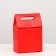 Box package with a pen, red, 19 x 14 x 8 cm
