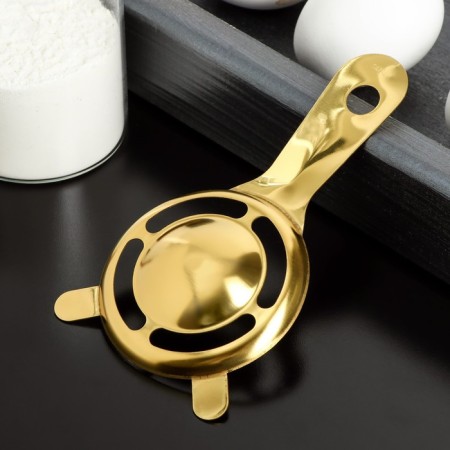 Eggs separator with goldie ears, gold color-4